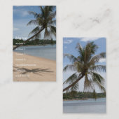 Carte De Visite i palm beach (Devant / Derrière)