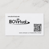 Carte De Visite IBOVirtual (Dos)