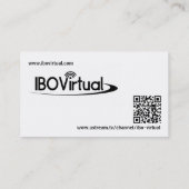 Carte De Visite IBOVirtual (Dos)
