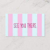 Carte De Visite Ice Cream Shop (Dos)