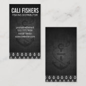 Carte De Visite Icône Ancre (Devant / Derrière)