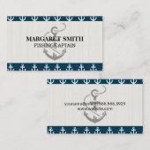 Carte De Visite Icône Ancre (Devant / Derrière)