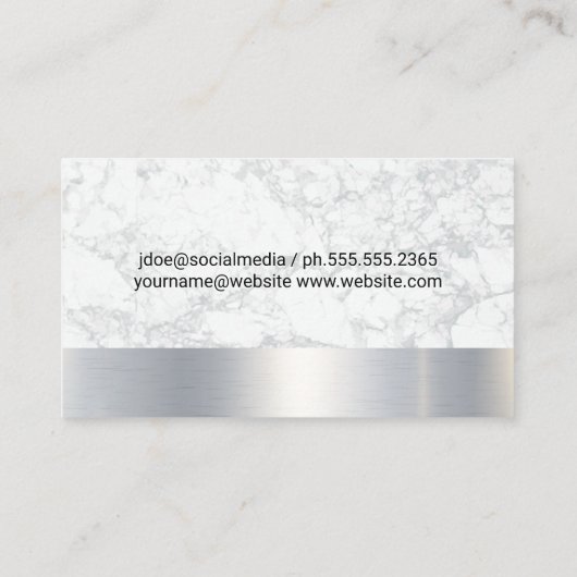 Carte De Visite Icône Arborescence de la maison de référence | MAR (Dos)