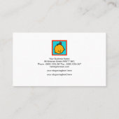 Carte De Visite Icône Babysitter spéciale Simple Cute Baby (Dos)