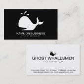 Carte De Visite icône baleine (Devant / Derrière)