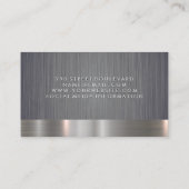 Carte De Visite Icône Beauté des cheveux pour hommes | Arrière - p (Dos)