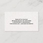 Carte De Visite Icône Bloc du moteur rouge (Dos)