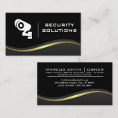 Carte De Visite Icône Caméra de sécurité (Devant / Derrière)