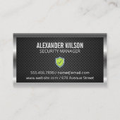 Carte De Visite Icône Caméra de sécurité | Maillage de bordure mét (Dos)