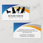Carte De Visite Icône Chiens | Formation animale (Devant / Derrière)