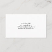 Carte De Visite Icône Cloud (Dos)