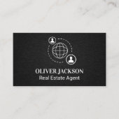 Carte De Visite Icône Communication réseau (Devant)