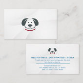 Carte De Visite Icône Cute Doggie (Devant / Derrière)