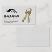 Carte De Visite Icône d'accueil | Touches (Devant / Derrière)