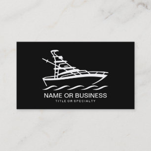 Carte De Visite icône de bateau