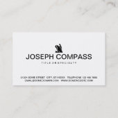 Carte De Visite icône de bateau de croisière (Dos)