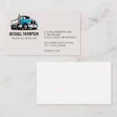 Carte De Visite Icône de camion de travail (Devant / Derrière)