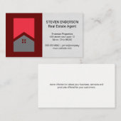 Carte De Visite Icône de conception domestique | Réalisateur (Devant / Derrière)