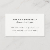 Carte De Visite Icône de cône de glace (Dos)