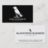 Carte De Visite icône de corneille (Devant / Derrière)