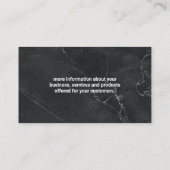 Carte De Visite Icône de correction des services | Menuiserie (Dos)