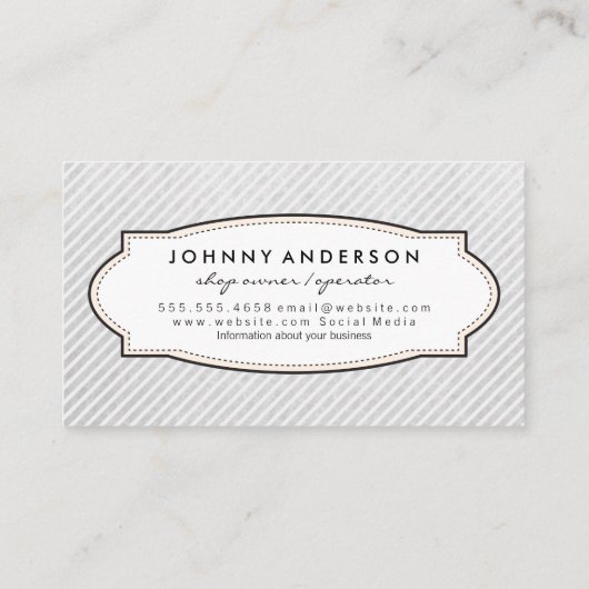 Carte De Visite Icône de crème glacée (Dos)