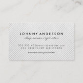 Carte De Visite Icône de crème glacée (Dos)