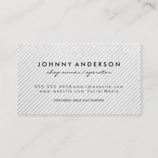 Carte De Visite Icône de crème glacée (Dos)