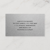 Carte De Visite Icône de la caméra rétroactive tirée à la main (Dos)