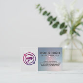 Carte De Visite Icône de la caméra | Sécurité (Debout devant)