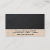 Carte De Visite Icône de la clinique des yeux (Dos)