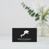 Carte De Visite icône de plongeur autonome (Debout devant)