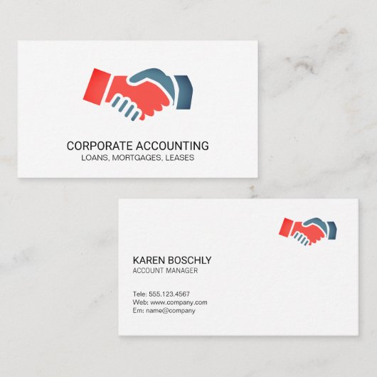 Carte De Visite Icône de poignée (Devant / Derrière)