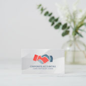 Carte De Visite Icône de poignée | Devoir (Debout devant)