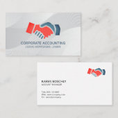 Carte De Visite Icône de poignée | Devoir (Devant / Derrière)