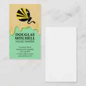 Carte De Visite Icône de rouleau de peinture | Peinture à séchage (Devant / Derrière)