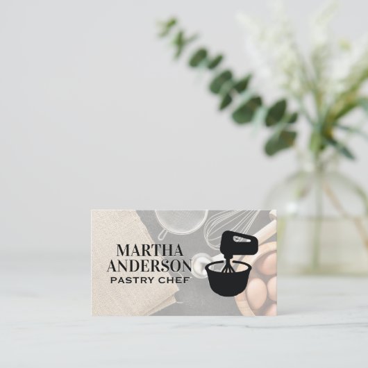 Carte De Visite Icône de table de mixage | Ingrédients de cuisson (Debout devant)