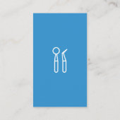 Carte De Visite Icône dent mousseuse | Dentiste associé (Dos)