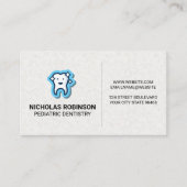 Carte De Visite Icône dent mousseuse | dentisterie (Devant)