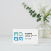 Carte De Visite Icône des services de ménage | Services d'hôtel (Debout devant)