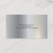 Carte De Visite Icône Docteur Médicale (Dos)