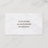 Carte De Visite Icône Dog Wash Douche (Dos)