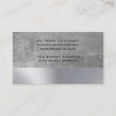 Carte De Visite Icône Electricité et Home | Arrière - plan de text (Dos)