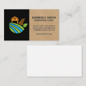 Carte De Visite Icône Ferme (Devant / Derrière)