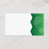 Carte De Visite Icône Ferme | Terre verte (Dos)