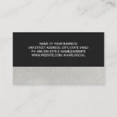 Carte De Visite Icône Gold Car (Dos)