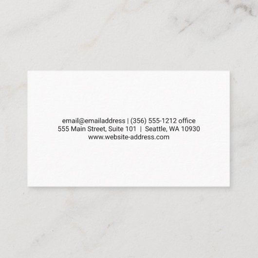 Carte De Visite Icône Golden Dragonfly | Code QR (Dos)