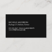 Carte De Visite Icône Graphique à secteurs (Dos)