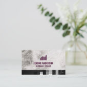 Carte De Visite Icône Graphique de croissance | Graphique du march (Debout devant)