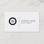 Carte De Visite Icône Graphique stock (Devant)